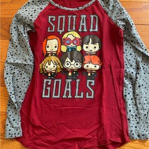 kids long sleeve harry potter shirt